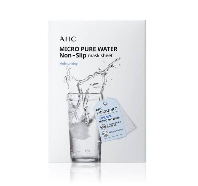 AHC Micro Pure Water Non-Slip Mask Sheet x 10