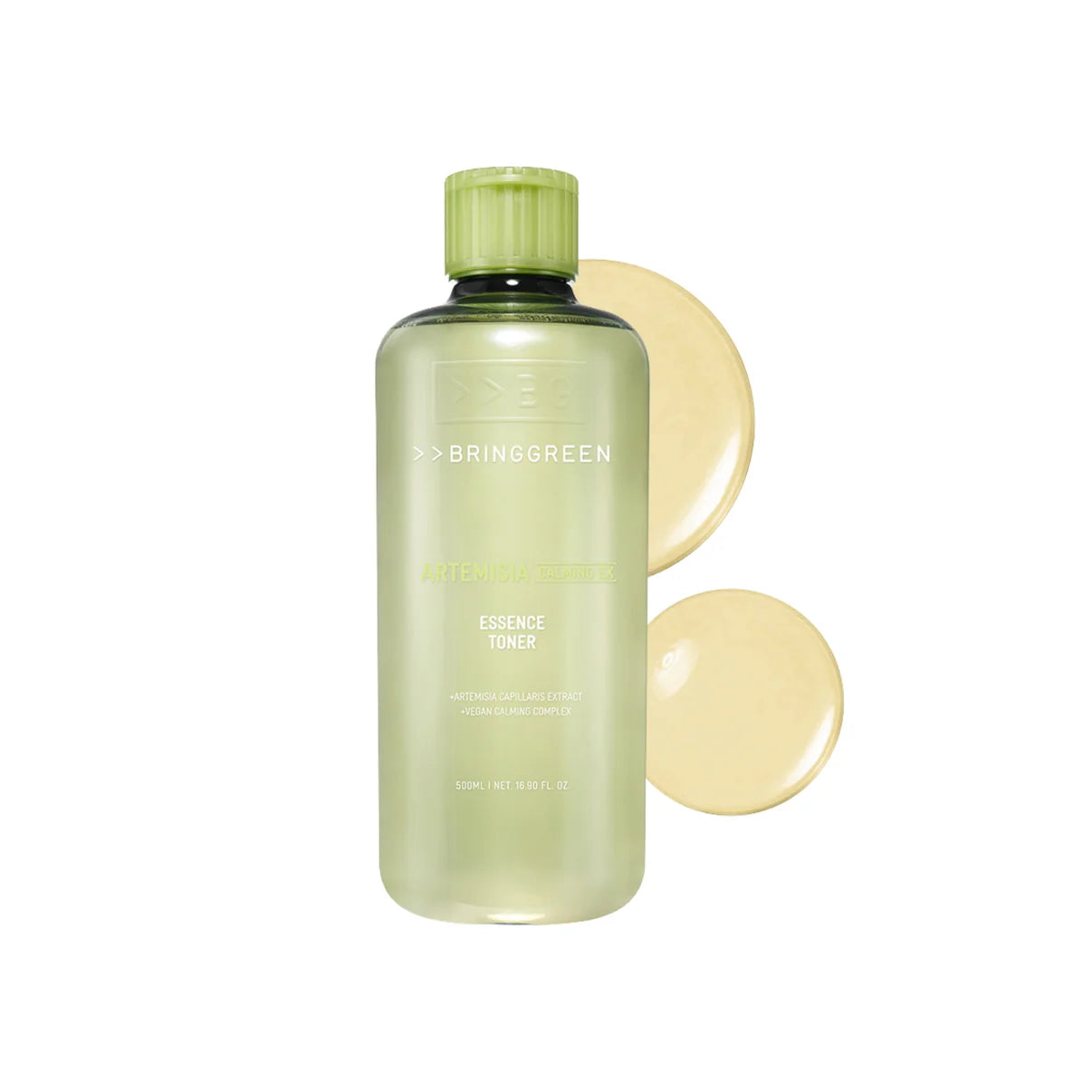 BRINGGREEN Artemisia Calming EX Essence Toner – Korean vegan hydrating and soothing toner with Fresh Artemisia, Panthenol, and Allantoin for sensitive skin.