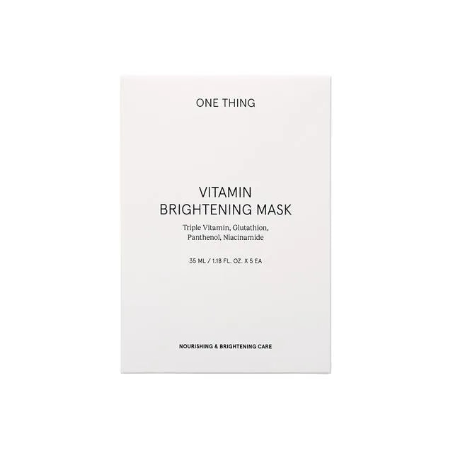 ONE THING Vitamin Brightening Mask x 5