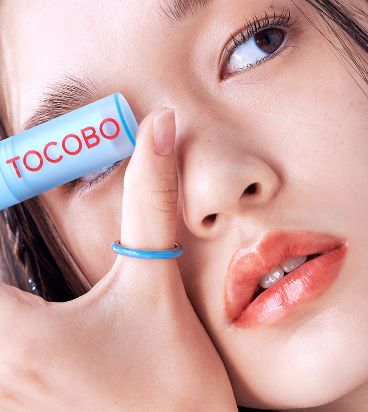 TOCOBO Tangerine Red Glass Tinted Lip Balm