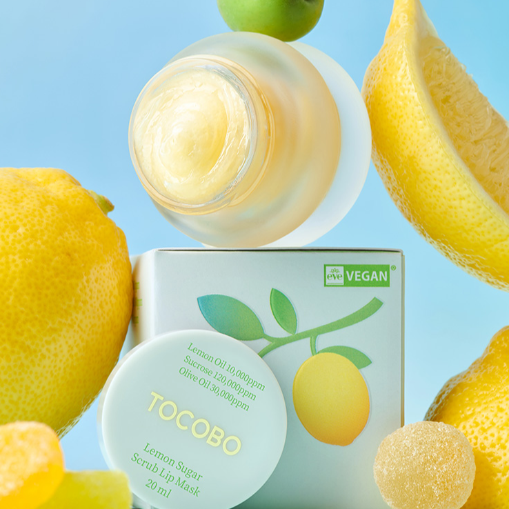 TOCOBO Lemon Sugar Scrub Lip Mask 20ml