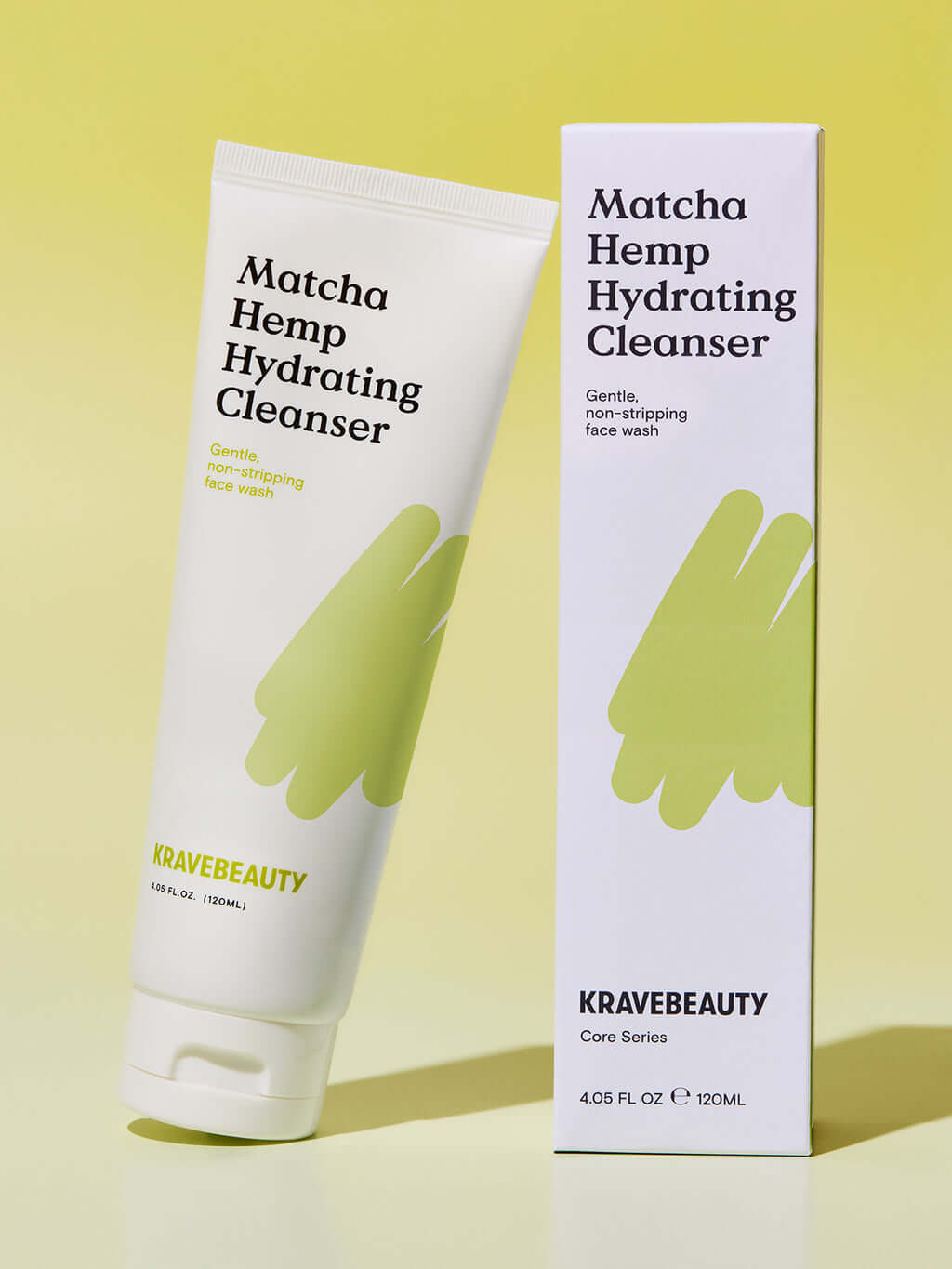 KRAVEBEAUTY Matcha Hemp Hydrating Cleanser 120ml