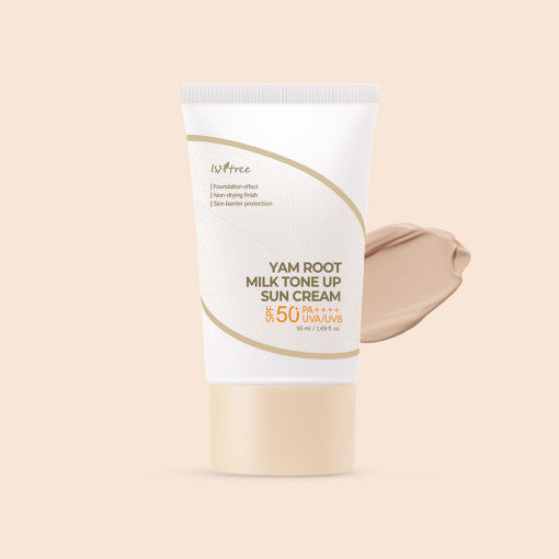 Isntree Yam Root Milk Tone Up Sun Cream 50ml SFP50+ PA++++