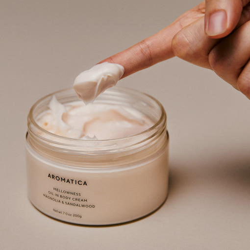 AROMATICA Mellowness Oil In Body Cream Magnolia & Sandanwood