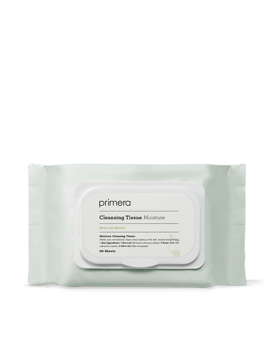 primera Moisture Cleansing Tissues 60 Sheets