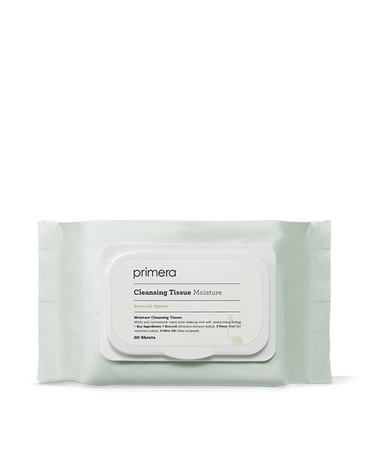 primera Moisture Cleansing Tissues 60 Sheets