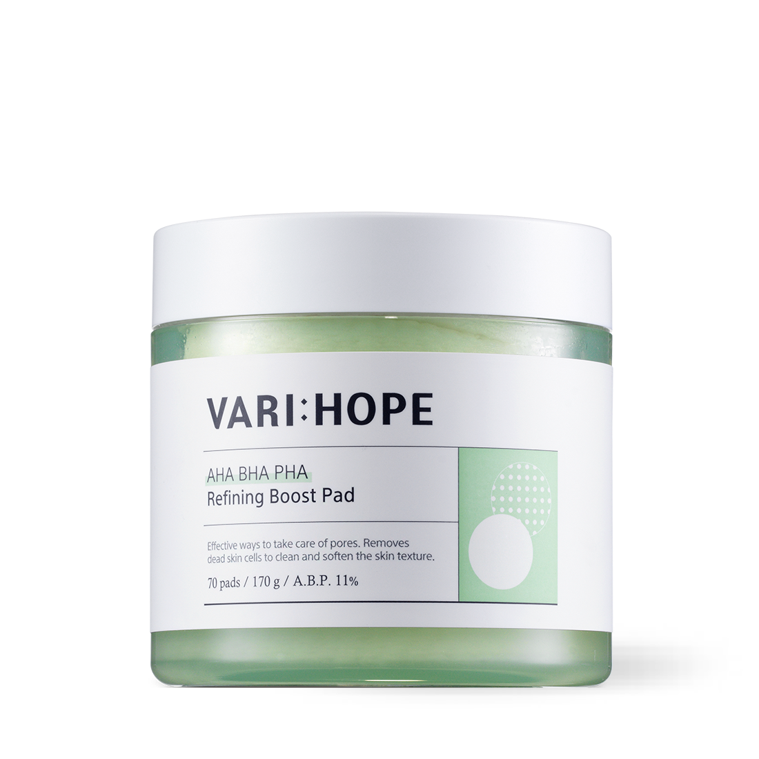 VARIHOPE AHA BHA PHA Refining Boost Pad