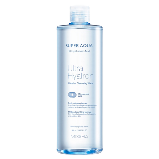 MISSHA Super Aqua Ultra Hyalron Cleansing Water 500ml