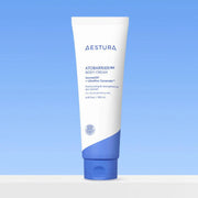 AESTURA Atobarrier 365 Body Cream in a 250ml tube for intense hydration and skin barrier care.