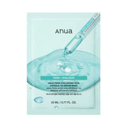 Anua PDRN Hyaluronic Acid Capsule 100 Serum Mask Sheet – Korean skincare sheet mask for glowing, deeply hydrated skin.