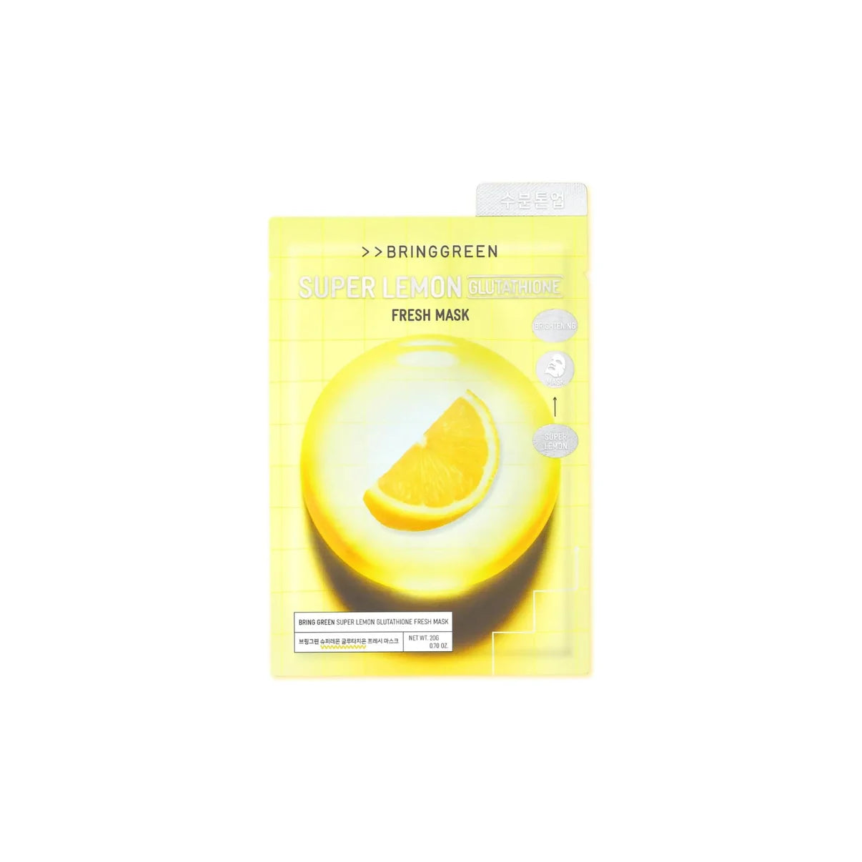 BRINGGREEN Fresh Mask Sheet x 10