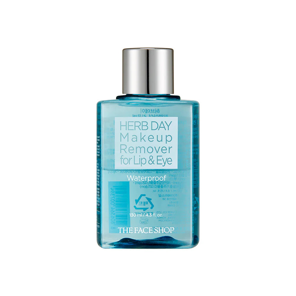 The Face Shop Herb Day Lip & Eye Makeup Remover 130ml
