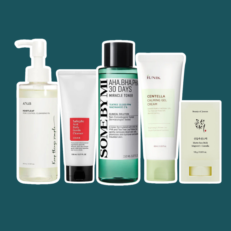 K-Beauty Oily Skin Kit