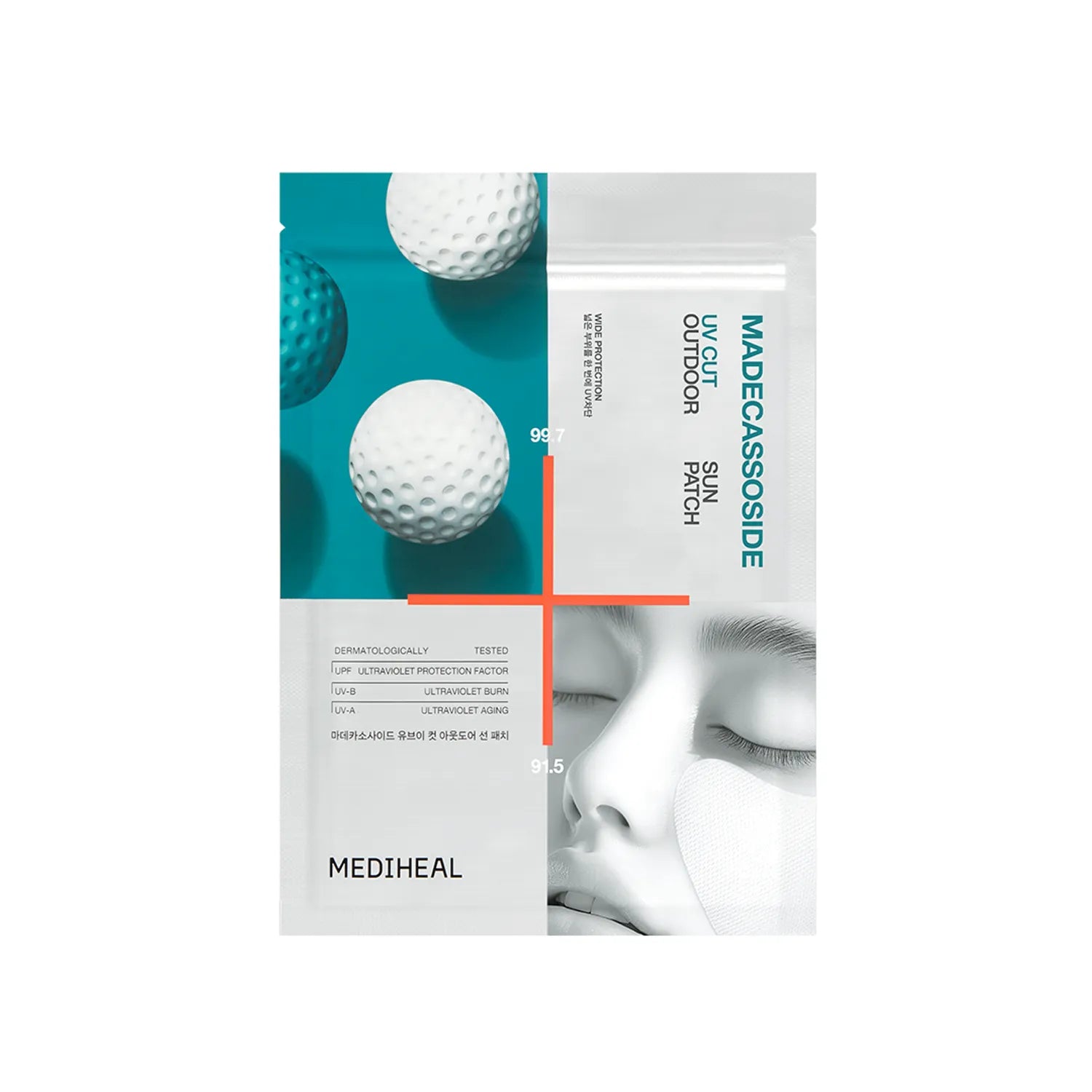 MEDIHEAL Madecassoside UV Cut Outdoor Sun Patch [Wide Protection] 4P