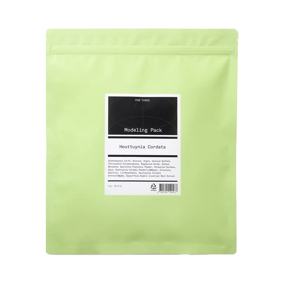 ONE THING Modeling Pack 1kg • Houttuynia Cordata
