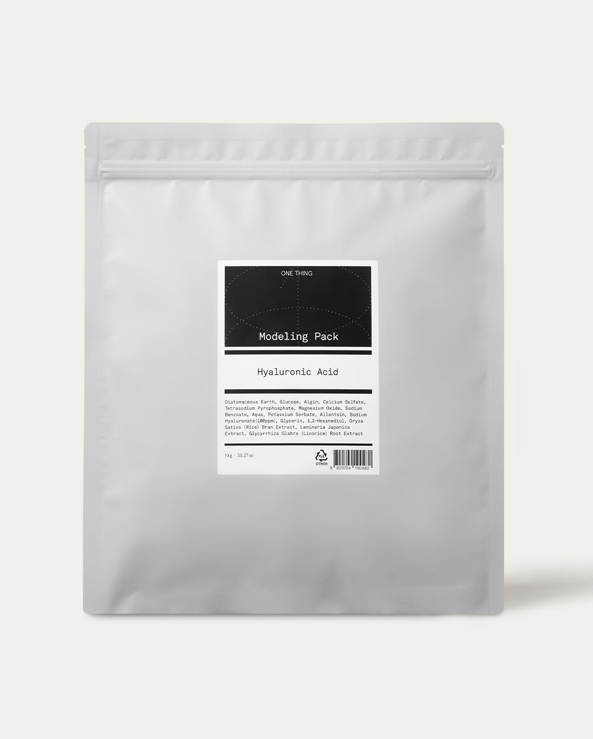 ONE THING Modeling Pack 1kg • Hyaluronic Acid