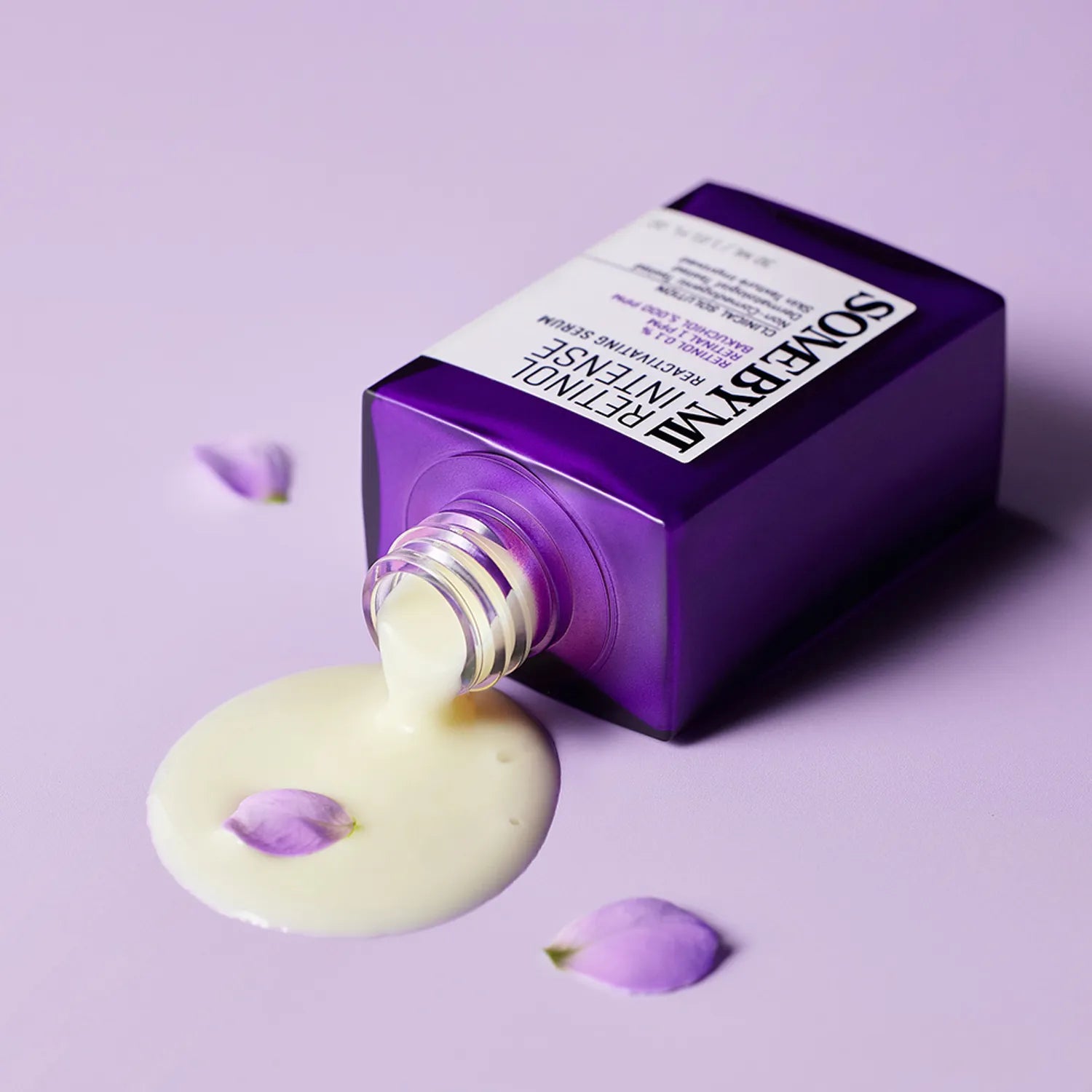 SOME BY MI 30ml retinol serum in pump bottle with bakuchiol and retinal for smoother skin