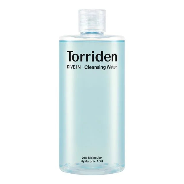 Torriden DIVE IN Agua Limpiadora con Ácido Hialurónico de Bajo Peso Molecular 400 ml