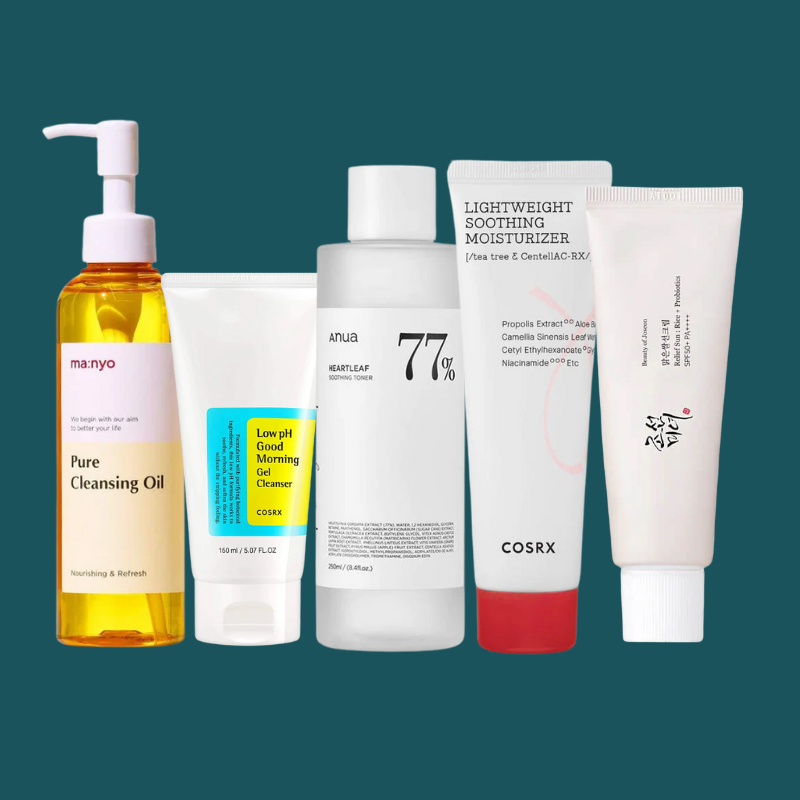 Non-Comedogenic K-Beauty Starter Kit