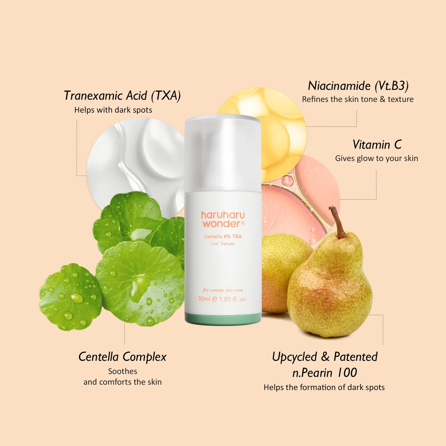 haruharu wonder TXA Dark Spot Serum – Clear & Calm Skin