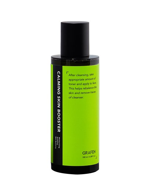 Grafen Calming Skin Booster bottle on a white background