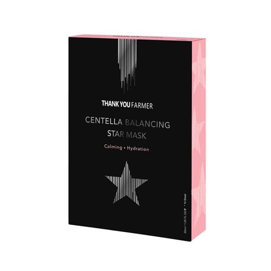 THANK YOU FARMER Centella Balancing Star Mask 30ml X 10