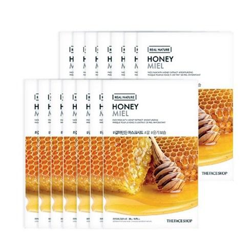 THE FACE SHOP REAL NATURE Face Mask #Honey x 10