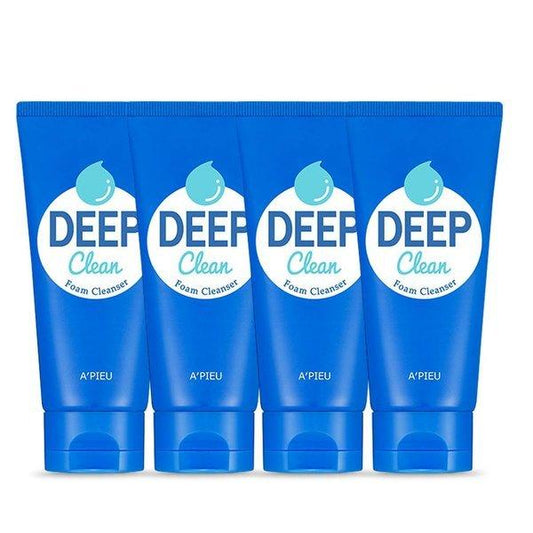 A'pieu Deep Clean Foam Cleanser 130ml X 4