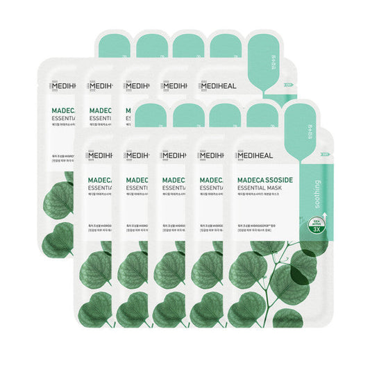 MEDIHEAL Madecassoside Essential Mask Sheet x 10