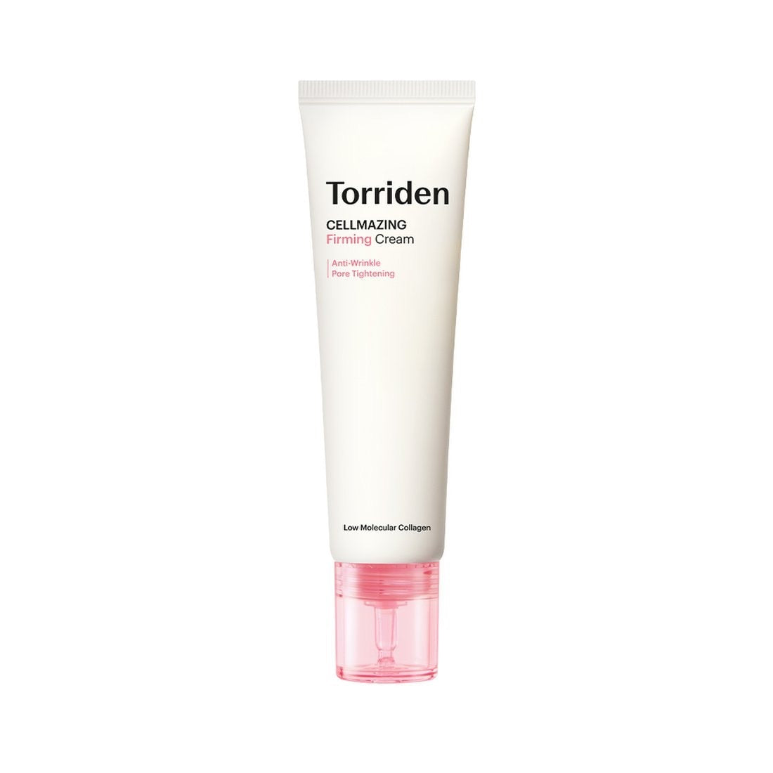 Torriden Cellmazing Firming Cream with creamy texture, sleek packaging on white background