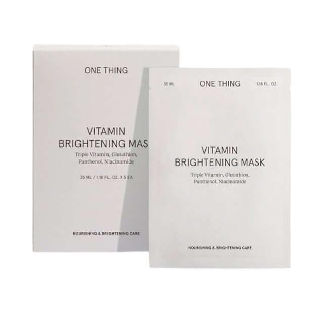 ONE THING Vitamin Brightening Mask x 5