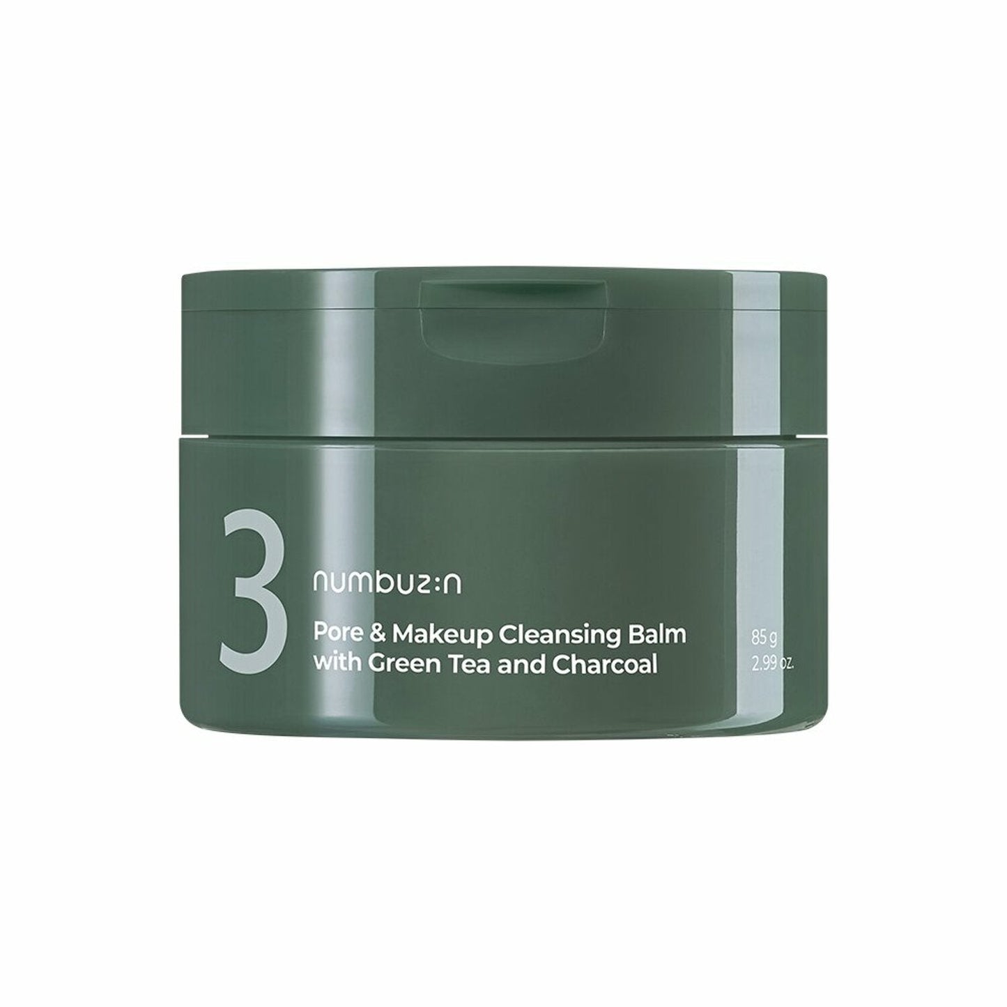 numbuzin No.3 Pore & Makeup Cleansing Balm with Green Tea and Charcoal