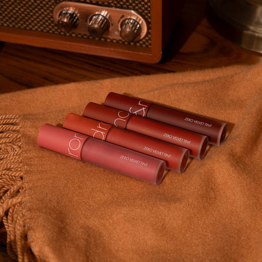 rom&nd Zero Velvet Tint #fall knit