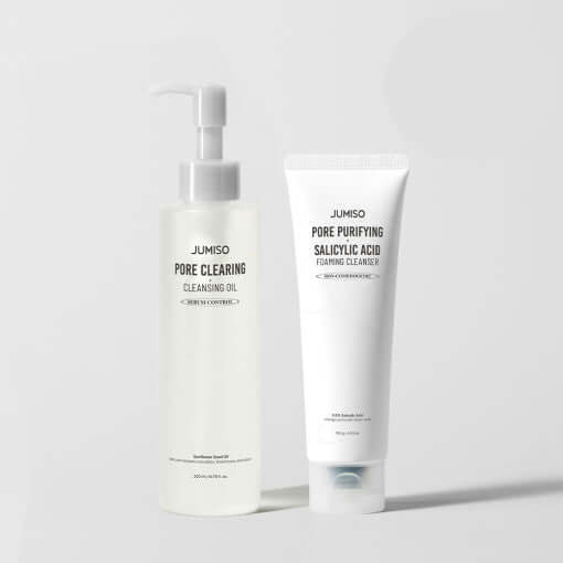 Jumiso Double Cleansing Duo (Pore Purifying Cleanser + Clearing Cleansing Oil)