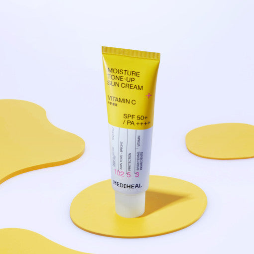 MEDIHEAL Moisture Tone Up Sun Cream Vitamin C 50ml (SPF 50+, PA++++)