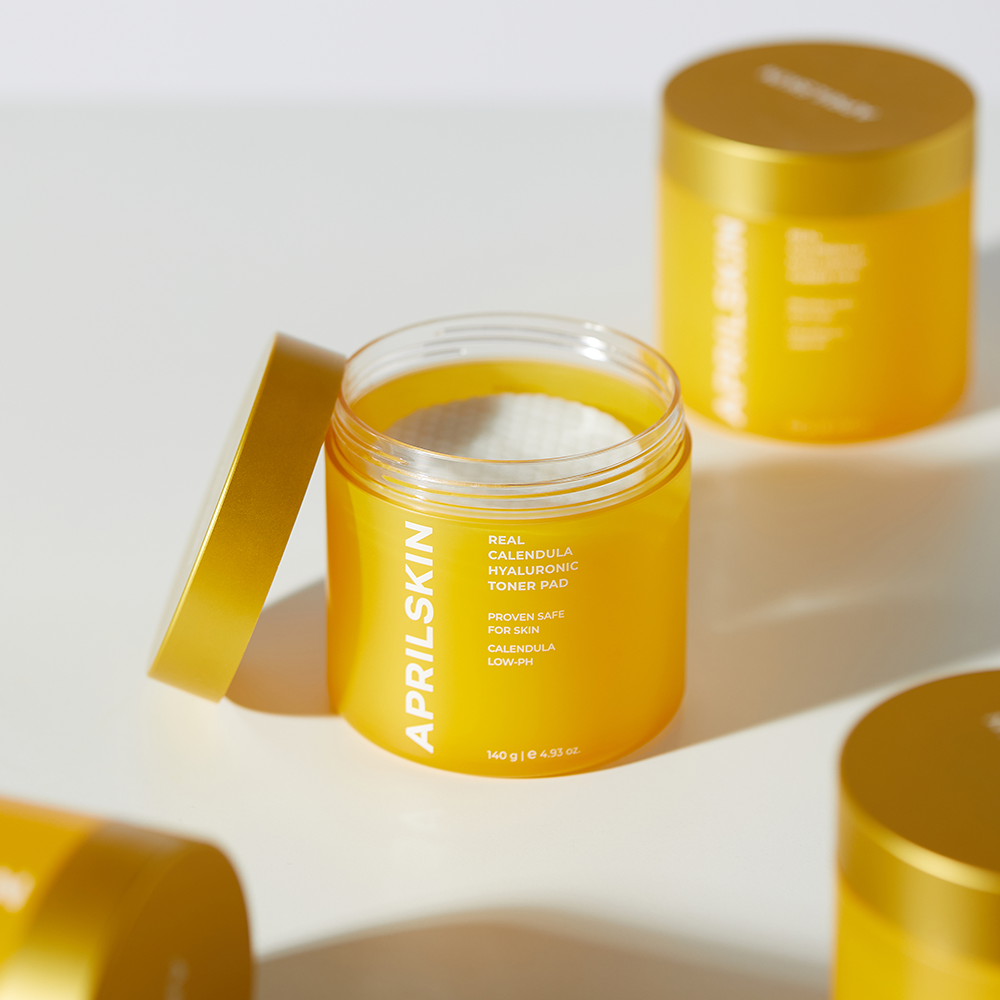APRILSKIN Calendula PHA Hyaluronic Toner Pads 
