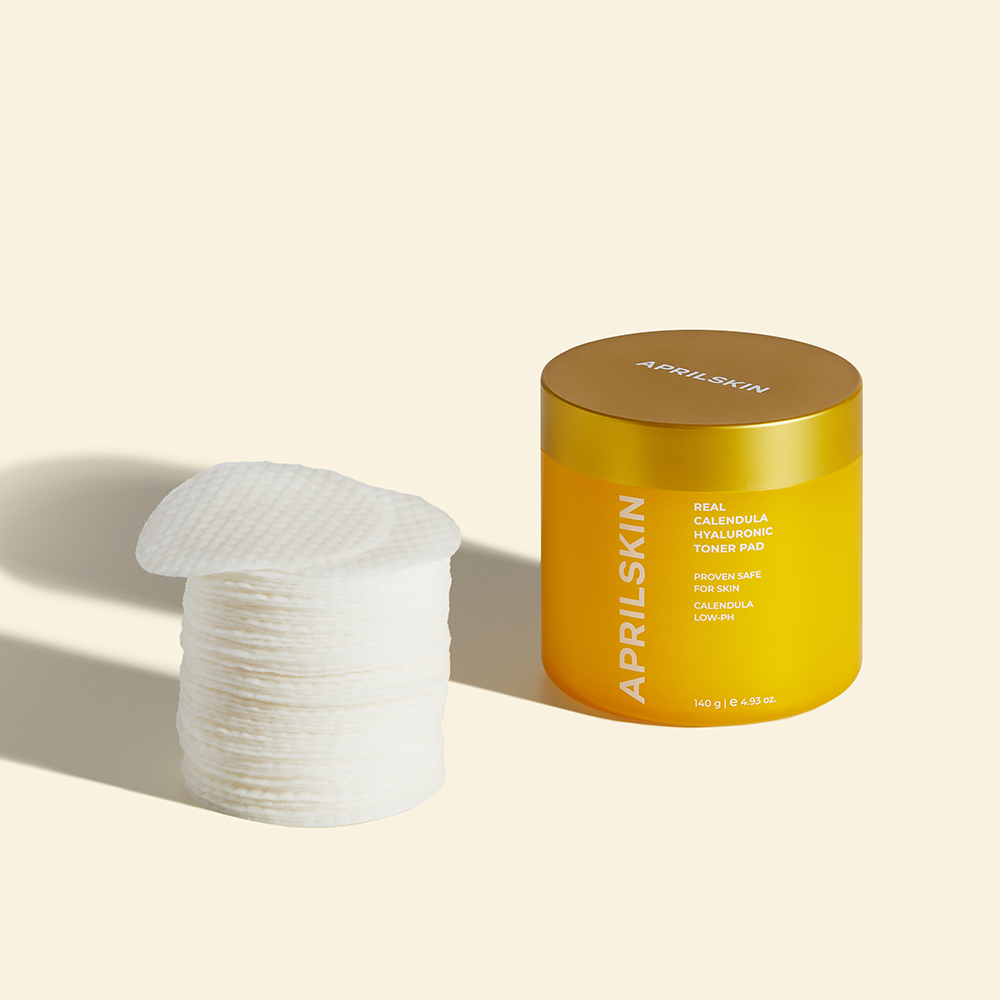 APRILSKIN Calendula PHA Hyaluronic Toner Pads 