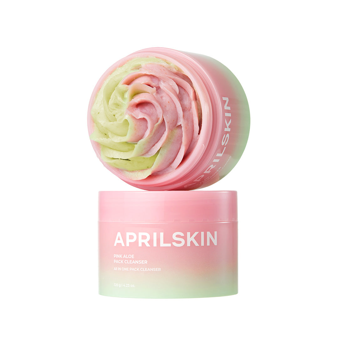 APRILSKIN Pink Aloe Mask-to-Foam Soothing Cleanser 