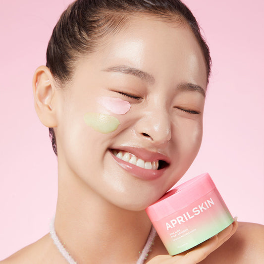 APRILSKIN Pink Aloe Mask-to-Foam Soothing Cleanser 
