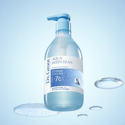 cooling mint shampoo with caffeine, biotin, and hyaluronic acid