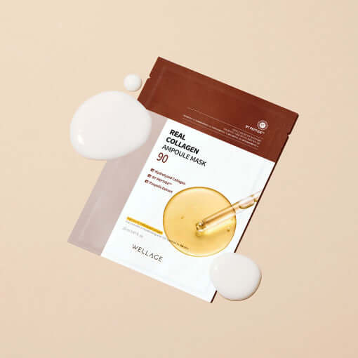 WELLAGE Real Collagen Ampoule Mask Sheet 20ml X 10