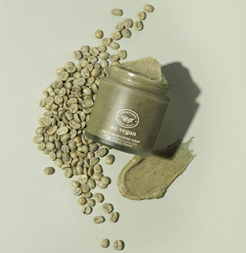 So Natural So Vegan Green Bean Coffee Scrub 105ml