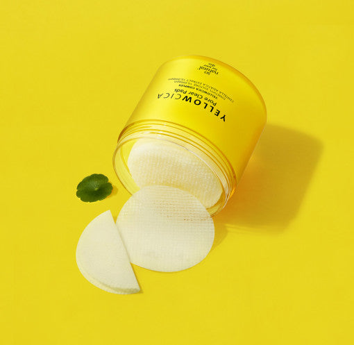 So Natural  Yellow Cica Pore Clear Pad 70ea 140ml