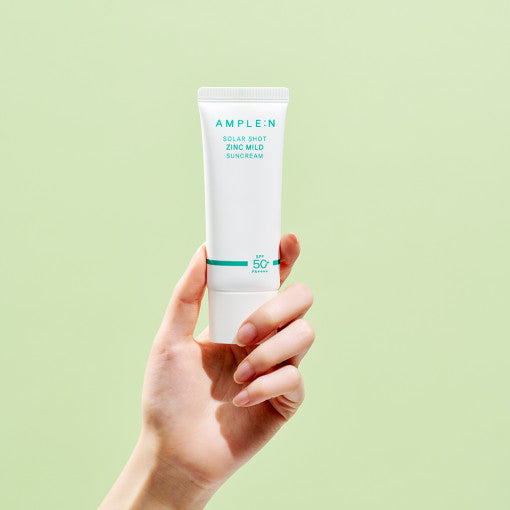 AMPLE:N Solar Shot Zinc Mild Suncream 40ml