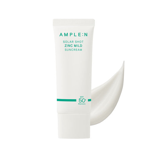 AMPLE:N Solar Shot Zinc Mild Suncream 40ml