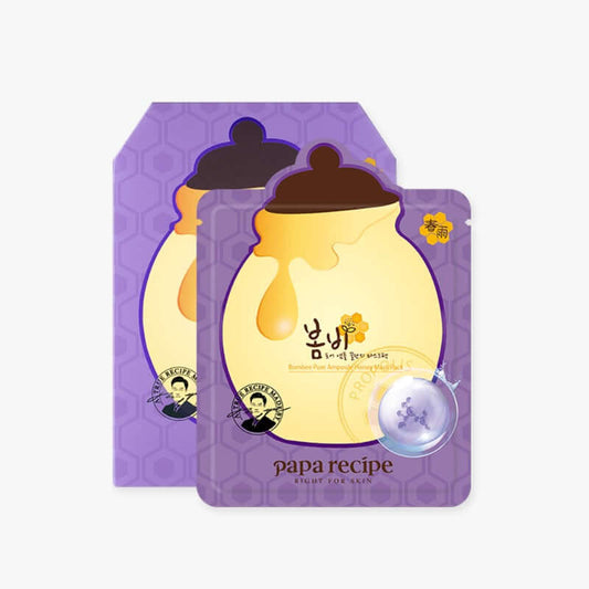 papa recipe Bombee Pore Ampoule Honey Mask Pack Set 25g x 10PC