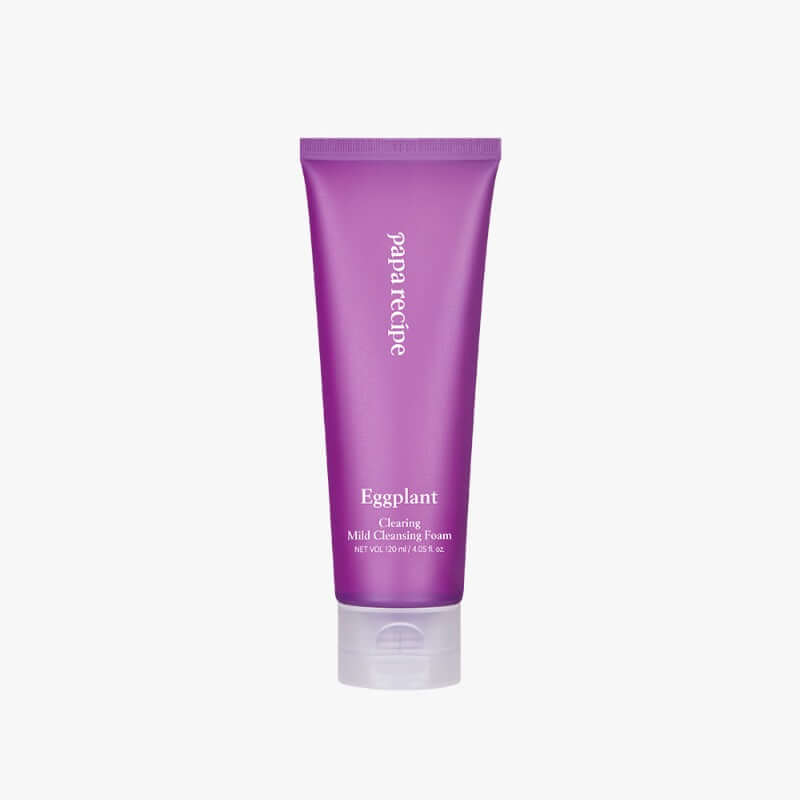 papa recipe Eggplant Clearing Mild Cleansing Foam 120ml
