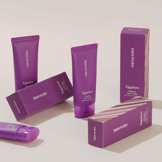 papa recipe Eggplant Clearing Sun Cream 50ml (SPF 50+ PA++++)