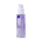 Serum bottle with a white cap on a white background