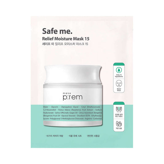 make p:rem Safe Me. Relief Moisture Mask 15 25ml x 10